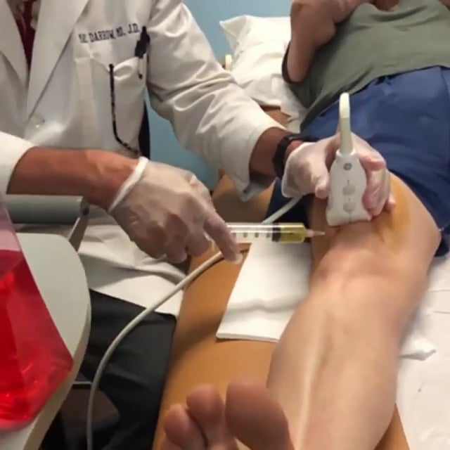 Knee aspiration